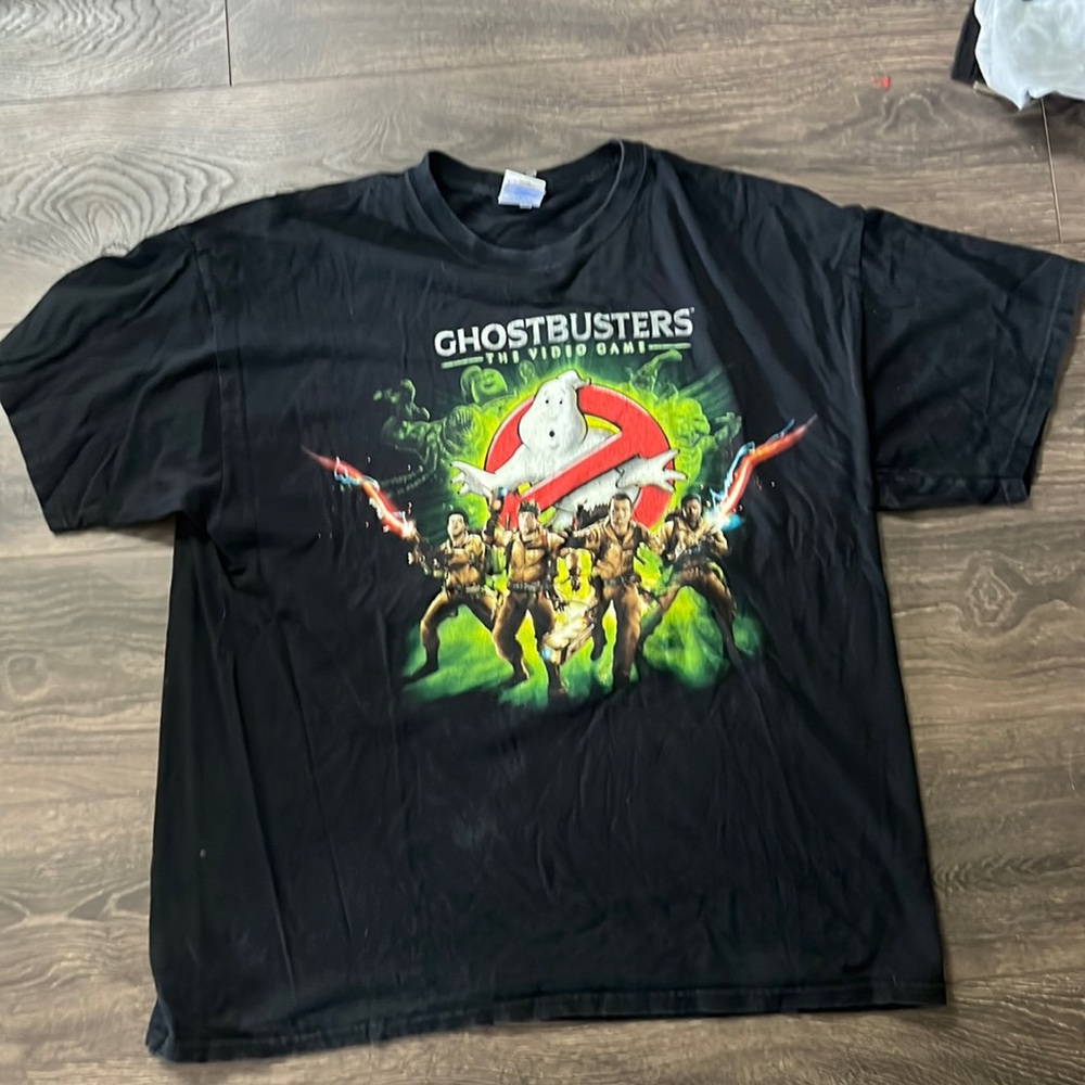 Ghostbusters Video game promotional Tshirt mens XL